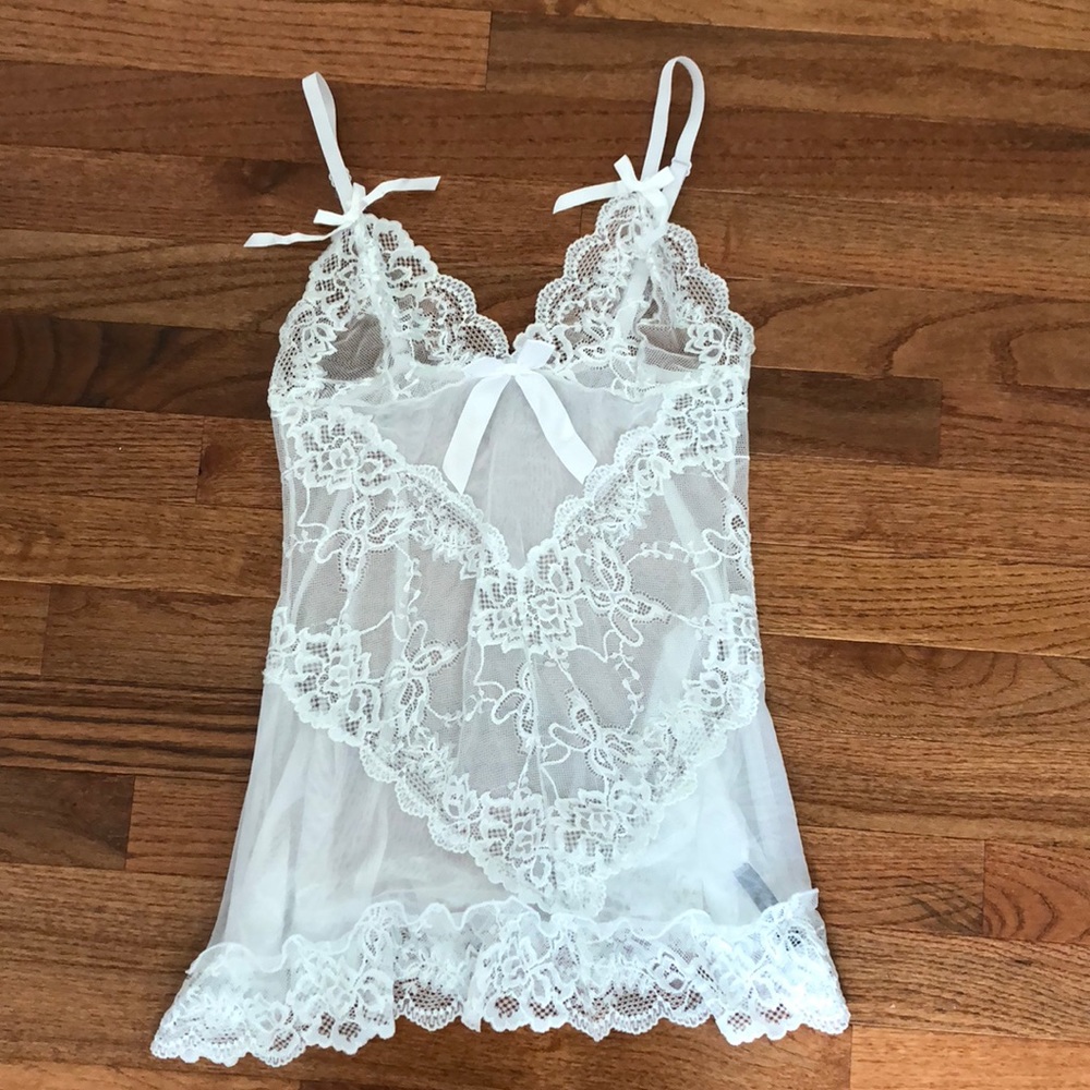 ❤️White lingerie